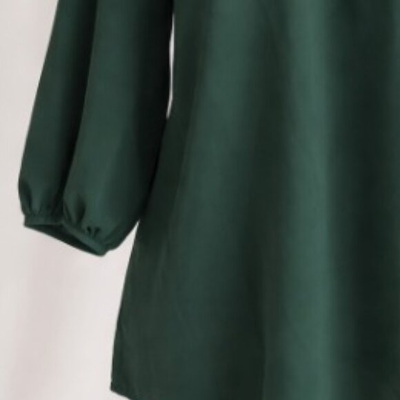 NWT Ryan Wythe Blouse Women’s Green Bow Cutout 3/4 Sleeve Top 2X - Picture 7 of 16
